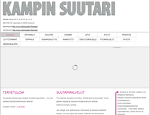 Tablet Screenshot of kampinsuutari.fi
